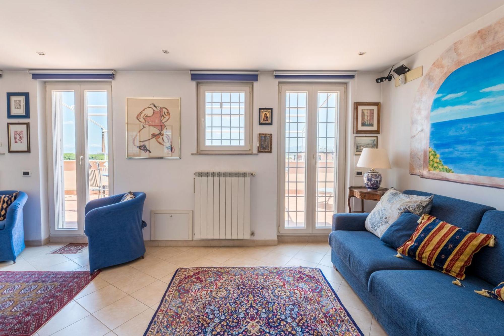 La Terrasse, Penthouse In Monteverde Appartement Rome